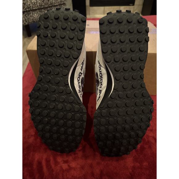 AUTHENTIC New Balance 327 Mens Shoes Size 13 White/Black MS327BW1 EXCELLENT - Picture 7 of 9